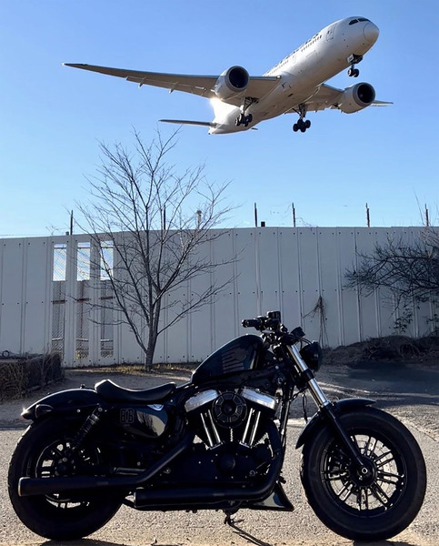 Bikes And Flights Print