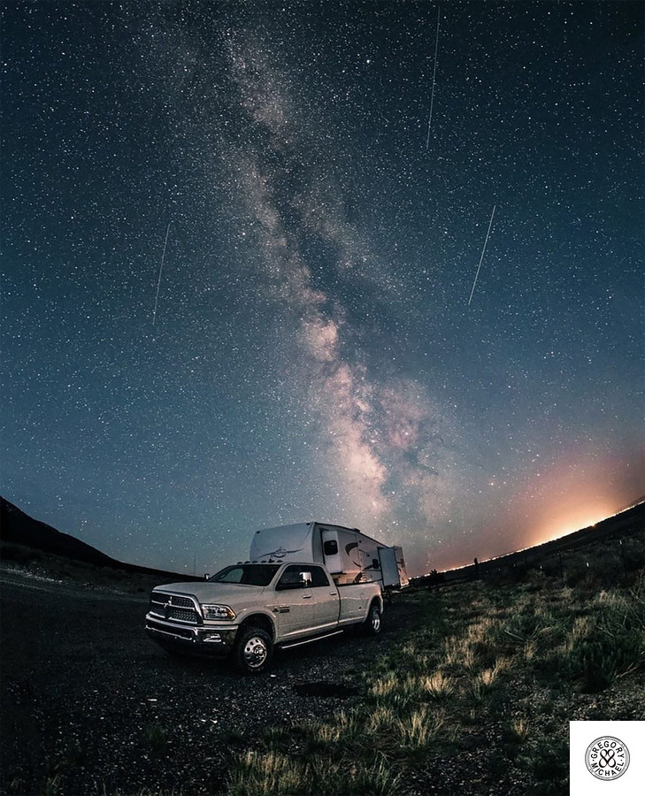 Truck At Night   Print