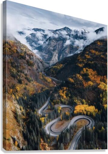 Highway To Heaven Canvas Print