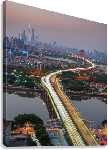 City Of Love Canvas Print