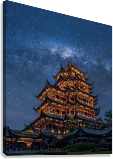 China Nights Canvas Print