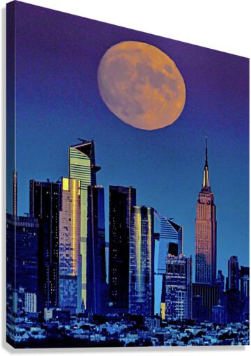 My City Canvas Print