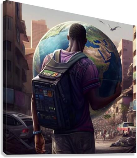 THE WORLD IS MINES Canvas Print