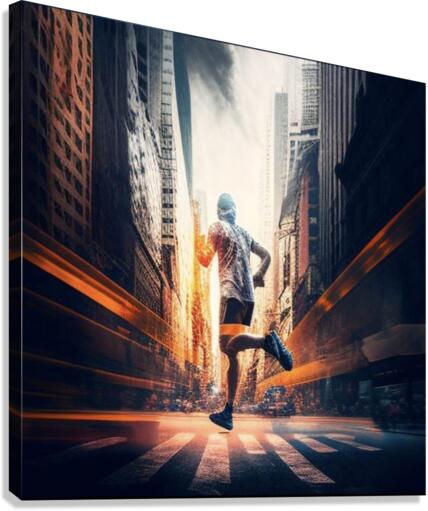 THE RUN Canvas Print
