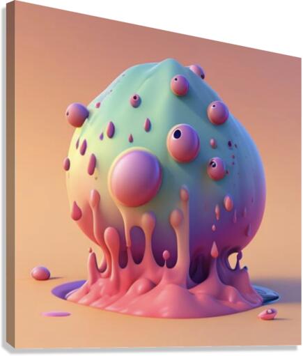 SLIME BALL Canvas Print