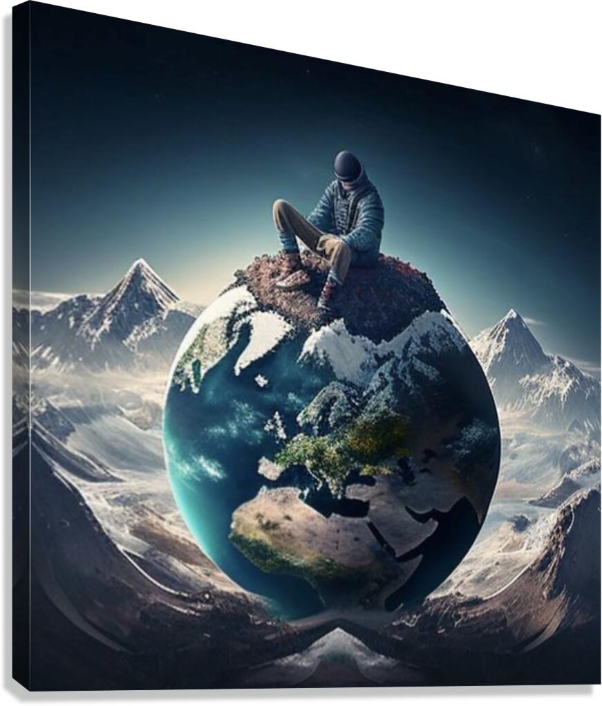 MY WORLD Canvas Print