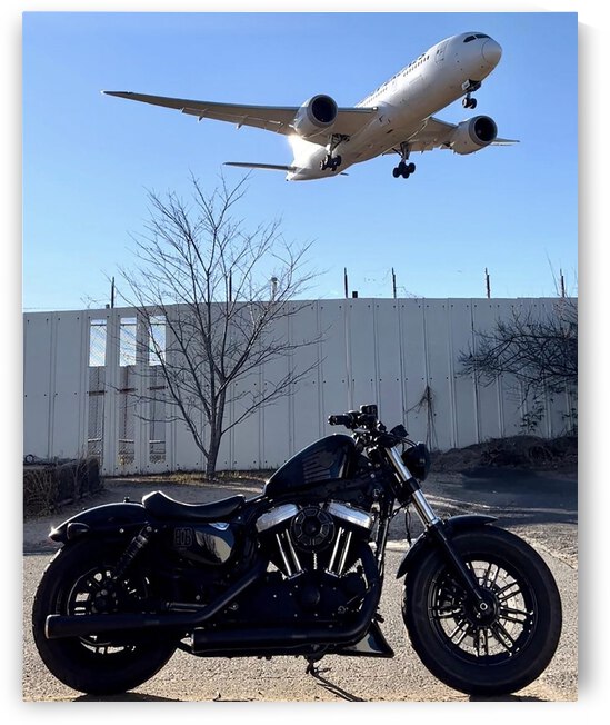 Bikes And Flights by Gregory Michael 88 Art Studio