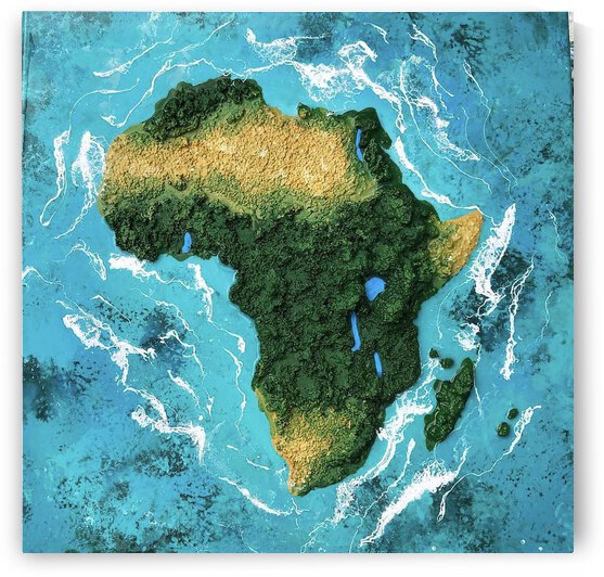 Africa Grass  by Gregory Michael 88 Art Studio