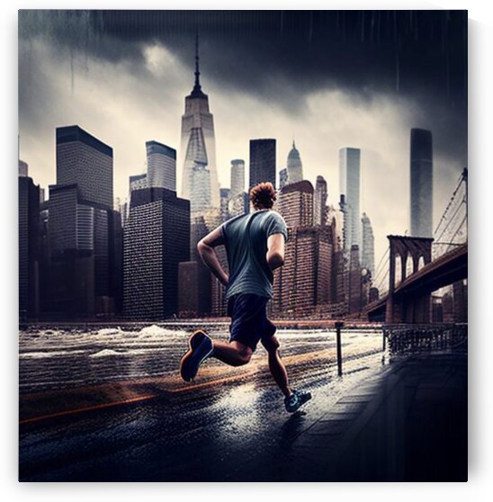 RUN THE CITY by Gregory Michael 88 Art Studio