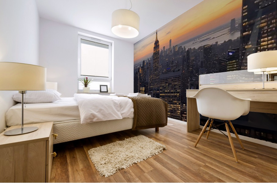 Big City Views Mural print