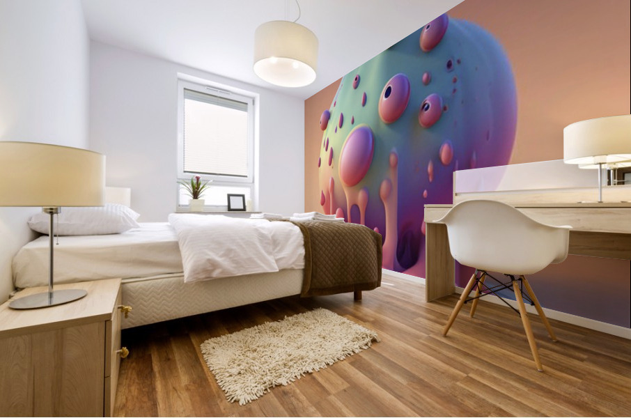 SLIME BALL Mural print