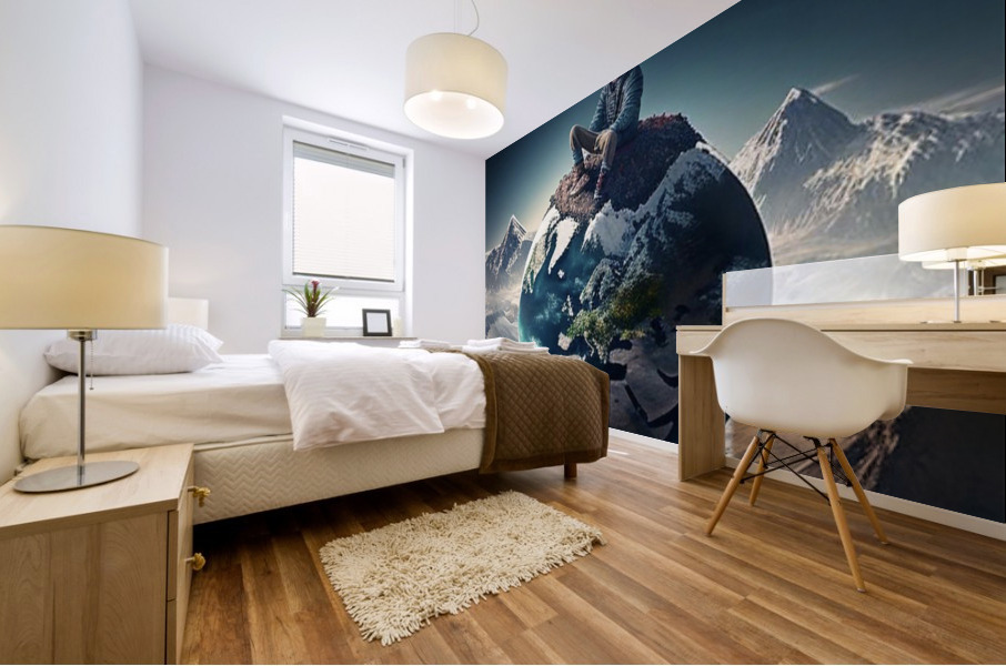 MY WORLD Mural print