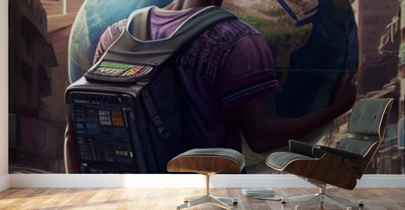 THE WORLD IS MINES Wall Murals