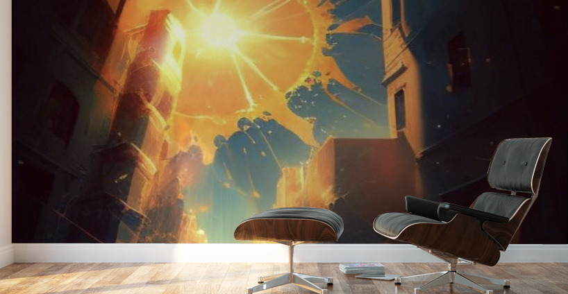 SUNKISS CITY Wall Murals