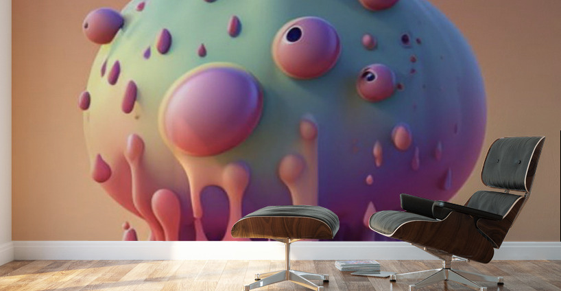 SLIME BALL Wall Murals
