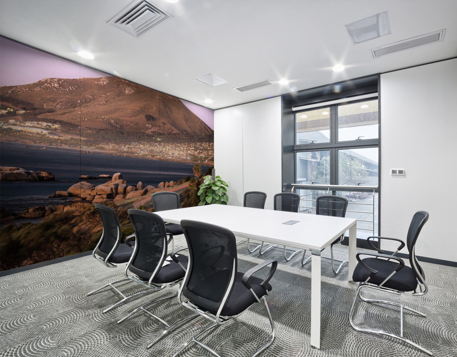 Mountin View Drive Wall Printing