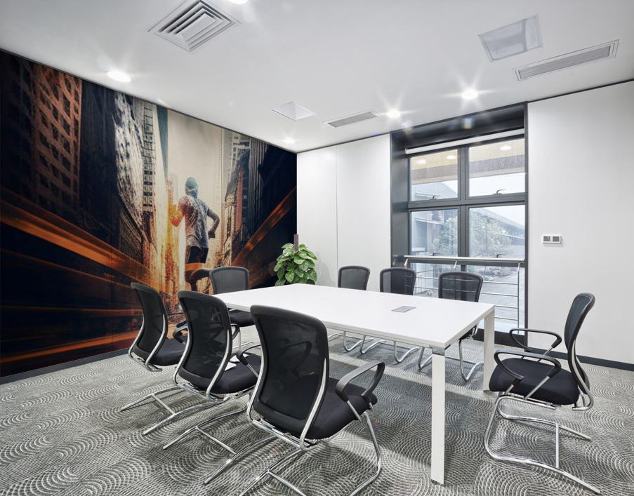 THE RUN Wall Printing