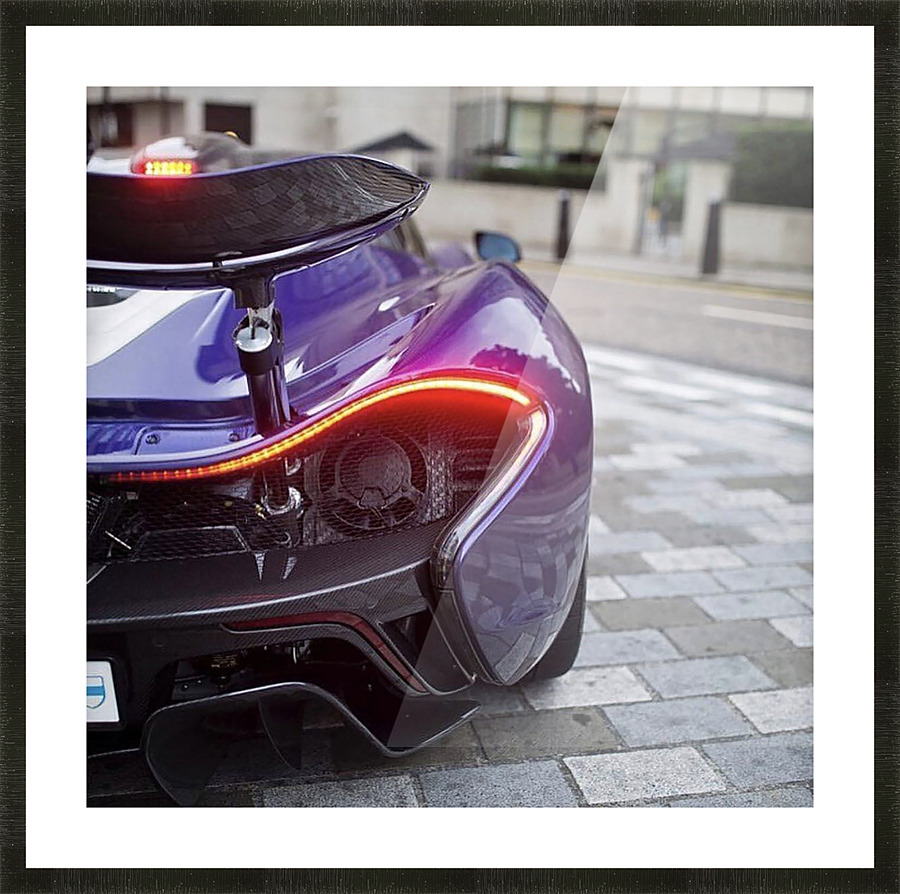 Rare Foreign  Picture Frame print