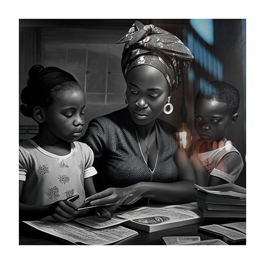 PRINCE & PRINCESS Picture Frame print