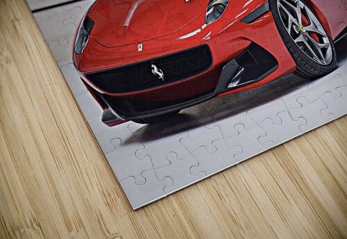 Ferrari Race Car Gregory Michael 88 Art Studio puzzle