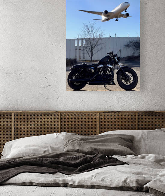 Bikes And Flights by Gregory Michael 88 Art Studio