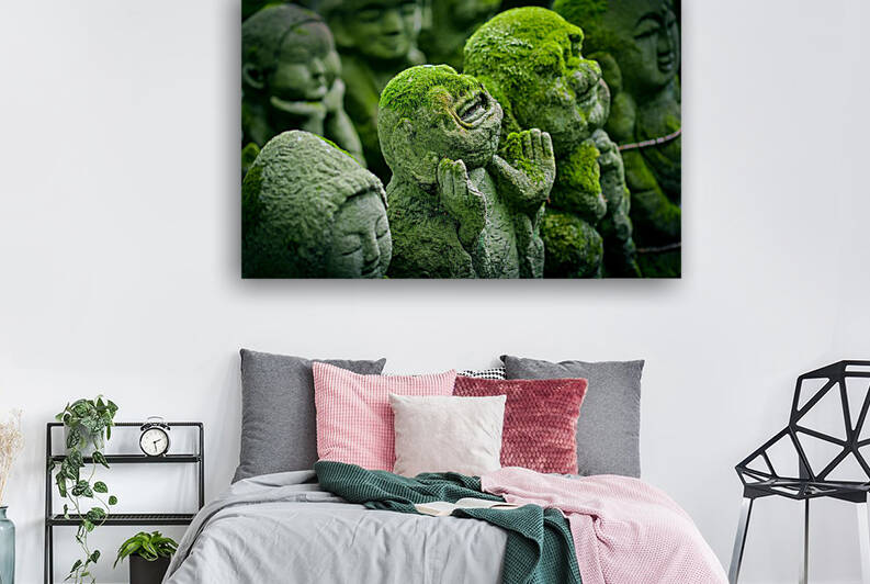 Green Asians  by Gregory Michael 88 Art Studio