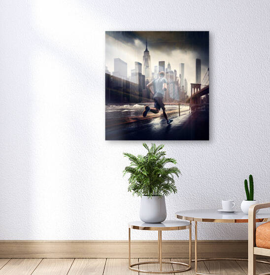 RUN THE CITY by Gregory Michael 88 Art Studio