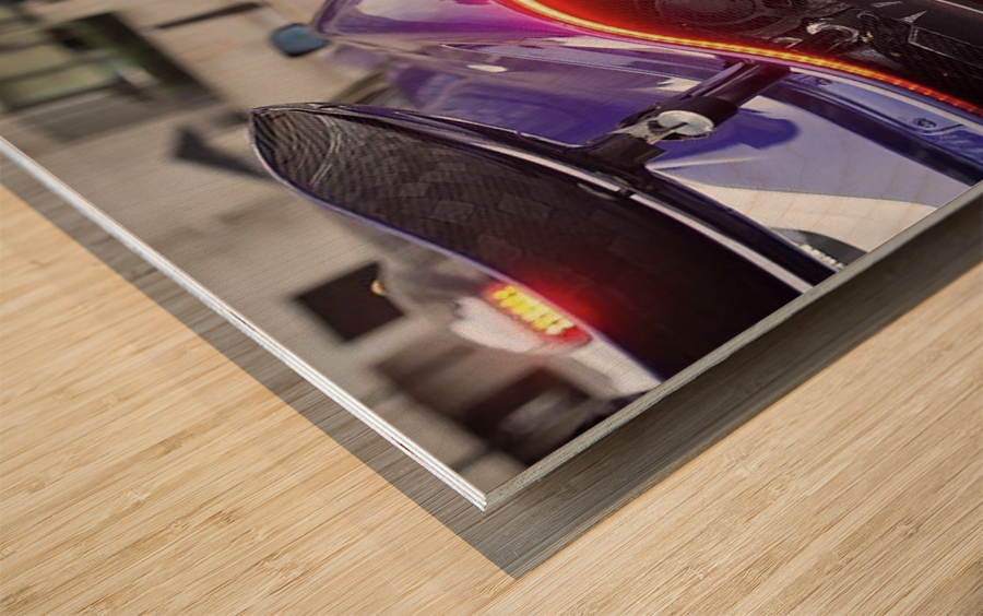 Rare Foreign  Wood print